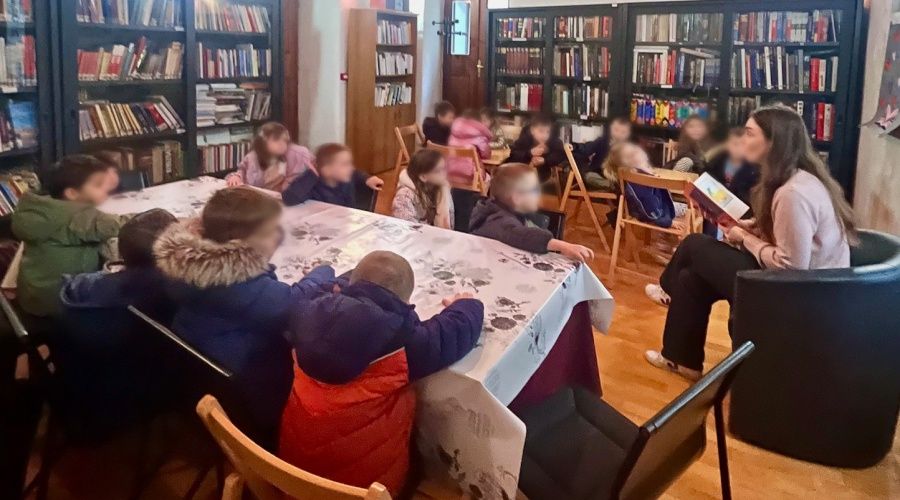 Posjet Gradskoj knjižnici Trogir